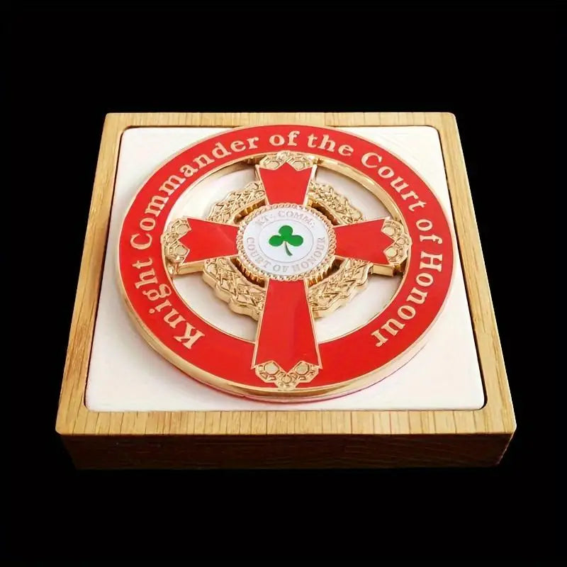 Zinc Alloy Masonic Car Emblem – Freemason Badge Gift Car Emblem Badge Babs