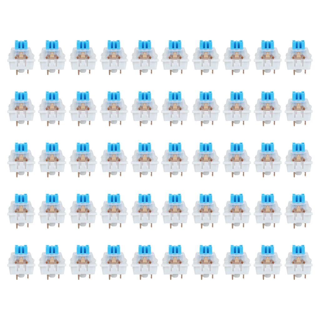 50-Pack 3-Pin Tactile Switches for MX Mechanical Keyboards Keyboard Switches Babs