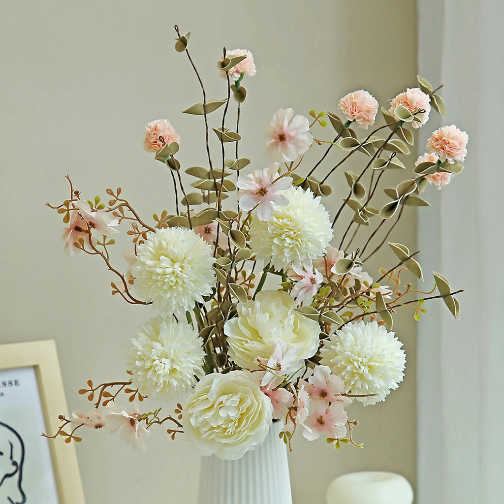 Artificial Silk Rose Bouquet – Wedding & Home Décor Gift Artificial Flower Bouquet Babs