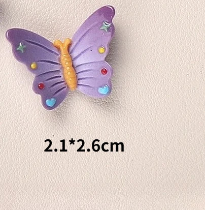Resin Insect Fridge Magnets – Butterfly, Bee & Ladybug Décor Decorative Fridge Magnets Babs 1Pc 5