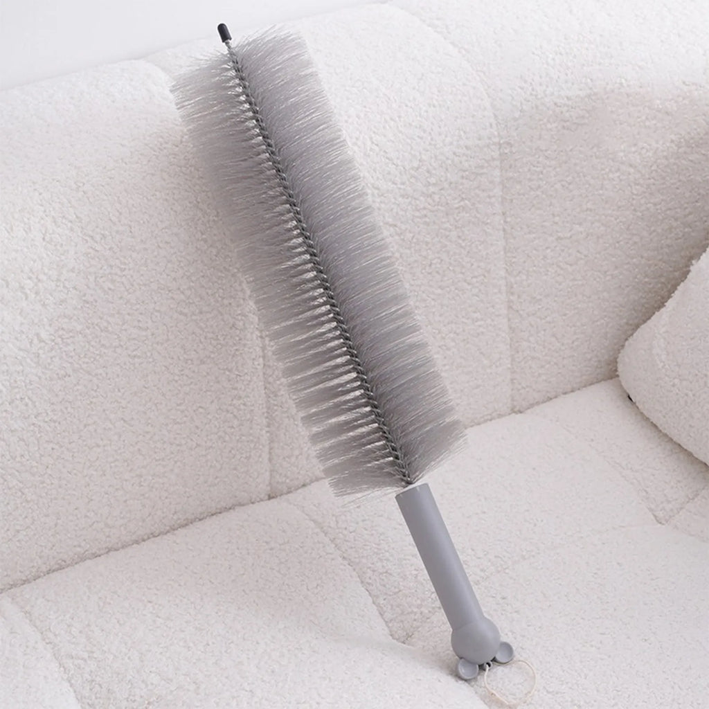 Flexible Fan Dust Brush – Bendable Duster for Blinds & Vents Flexible Cleaning Duster Babs Gray One Size