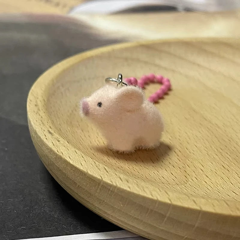 Cute 3D Animal Keychains – Pig, Capybara, Otter & Sheep Resin Animal Keychain Charm Babs