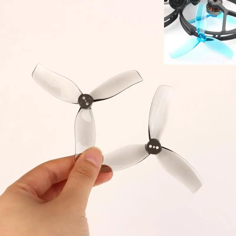 90mm 3-Blade FPV Ducted Drone Propellers – 2 Pairs | HUXUAN FPV Drone Propeller Babs