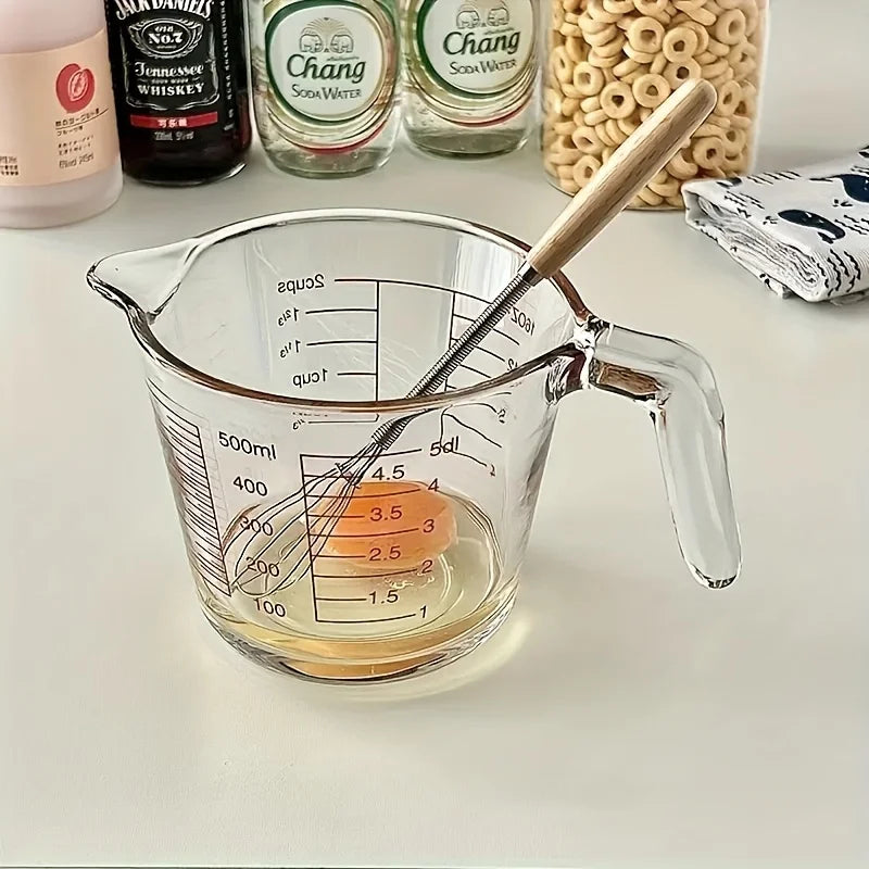 Mini Stainless Steel Egg Whisk with Wood Handle | Kitchen Beater Kitchen Whisk Babs