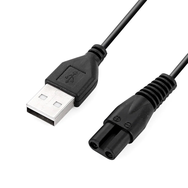 USB 8-Pin Electric Shaver Charging Cable 5-Pack | HUXUAN Shaver Charging Cable Babs