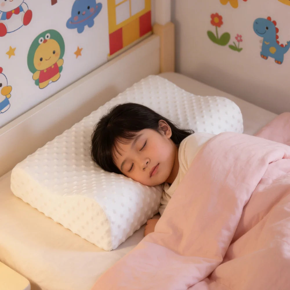 Memory Foam Wave Pillow – Ergonomic Neck & Shoulder Support Memory Foam Pillow Babs