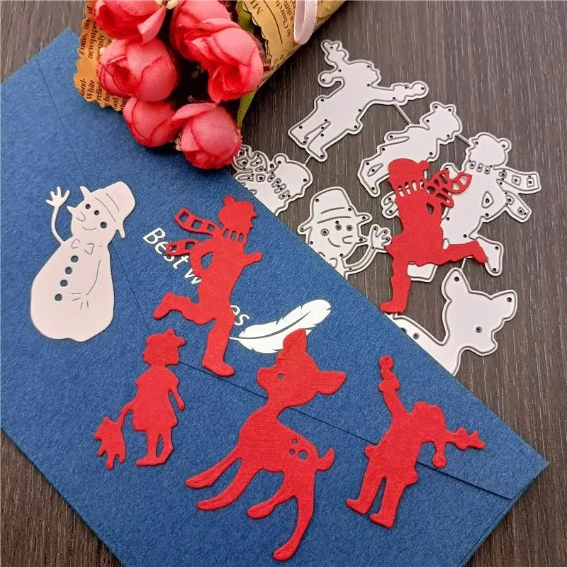 Snowflake Cutting Dies for Scrapbooking – Carbon Steel Paper Craft Die Babs 4