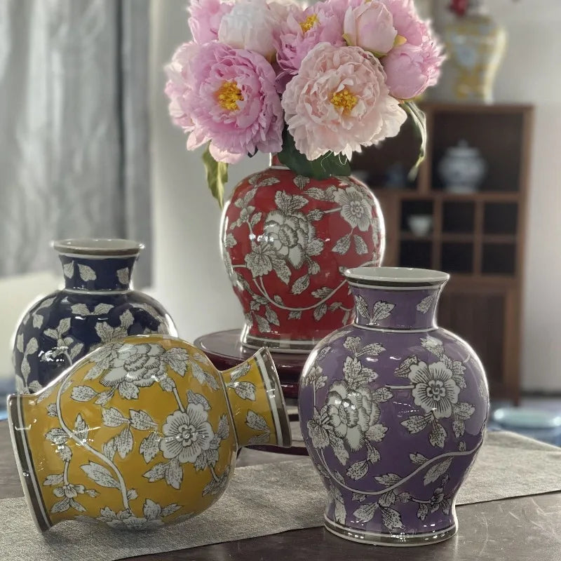 Modern Luxury Ceramic Vase – Elegant Home Table Decoration Decorative Ceramic Vase Babs
