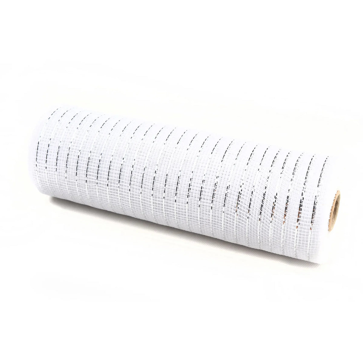 10 Yards Christmas Mesh Tulle Ribbon Roll – Gold & Silver Christmas Mesh Ribbon Babs Silver 1PCS