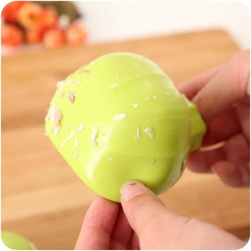 Silicone Garlic & Ginger Peeler – Manual Kitchen Tool Garlic Peeler Tool Babs