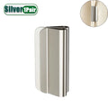 Magnetic Curtain Clips – Block Light & Keep Drapes Closed Curtain Clips Babs Silver-1Pair