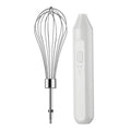Electric Handheld Milk Frother & Egg Beater – USB Rechargeable Milk Frother Babs WHITE