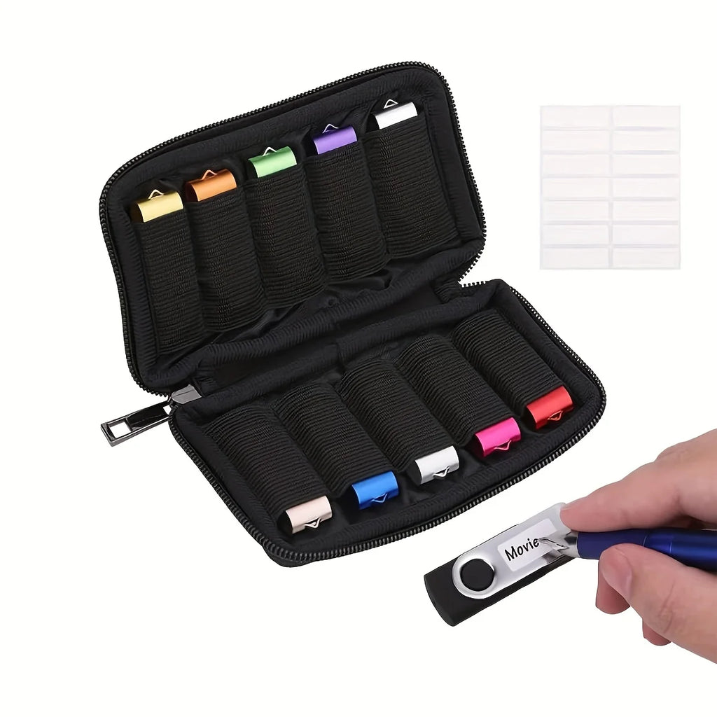 USB Flash Drive Case & Electronic Accessories Organizer Bag Electronics Organizer Bag Babs