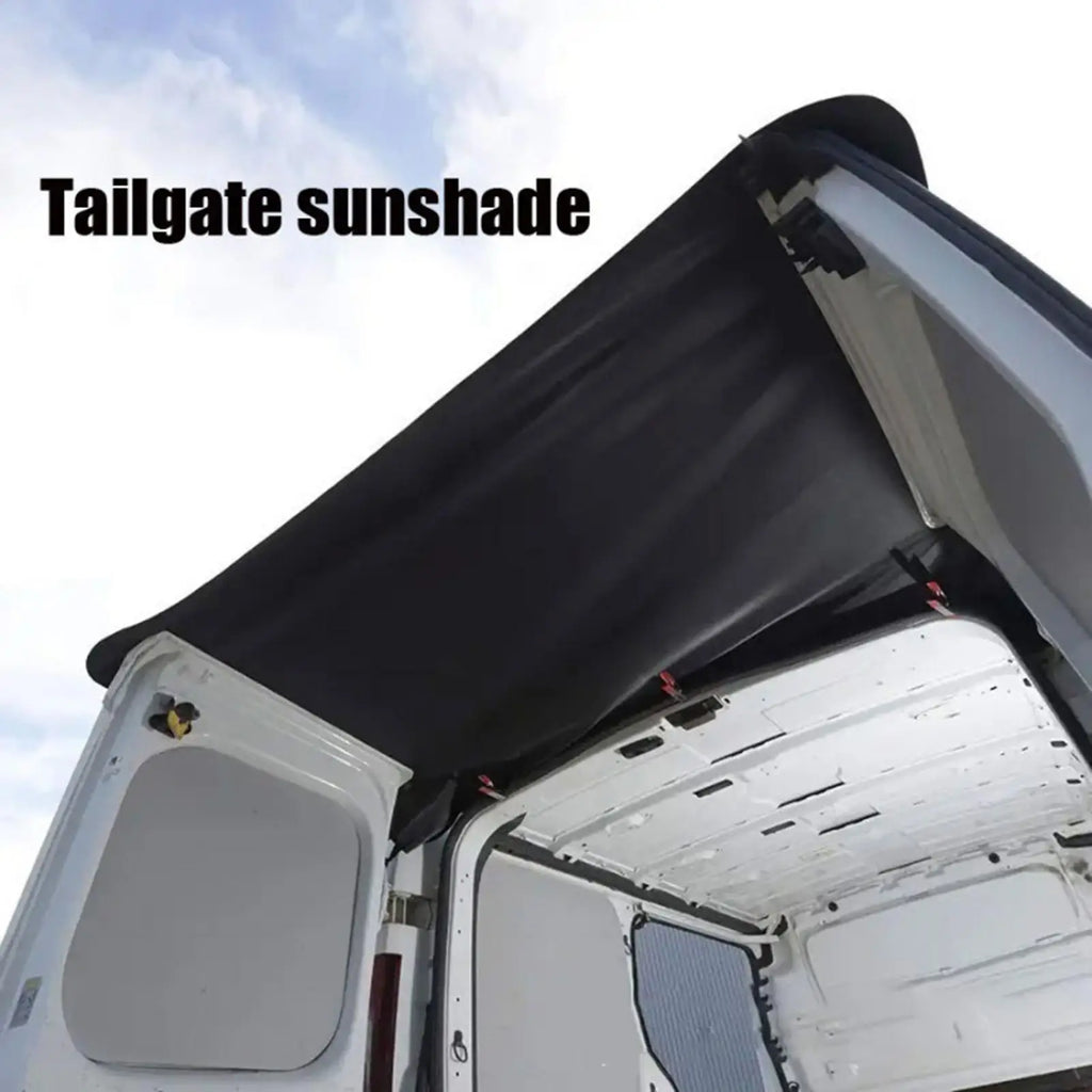 RV Rear Door Awning – Waterproof UV Sun Shade Cover RV Awning Cover Babs