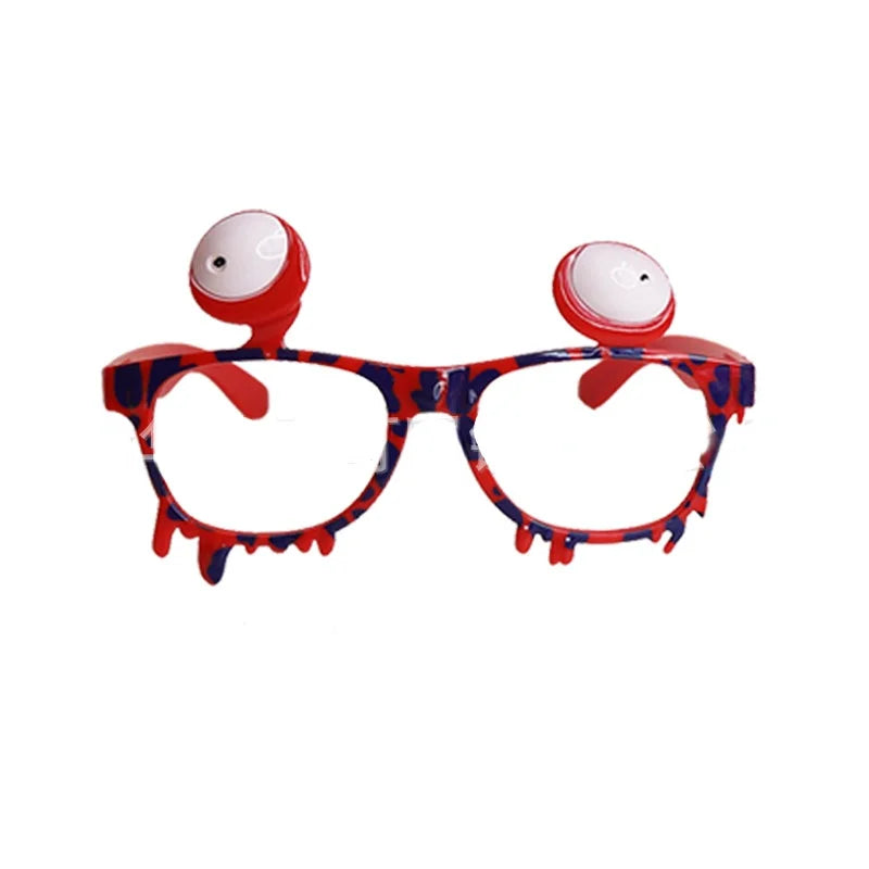 Halloween Novelty Glasses – Bat Pumpkin Spider Web Props Halloween Costume Props Babs