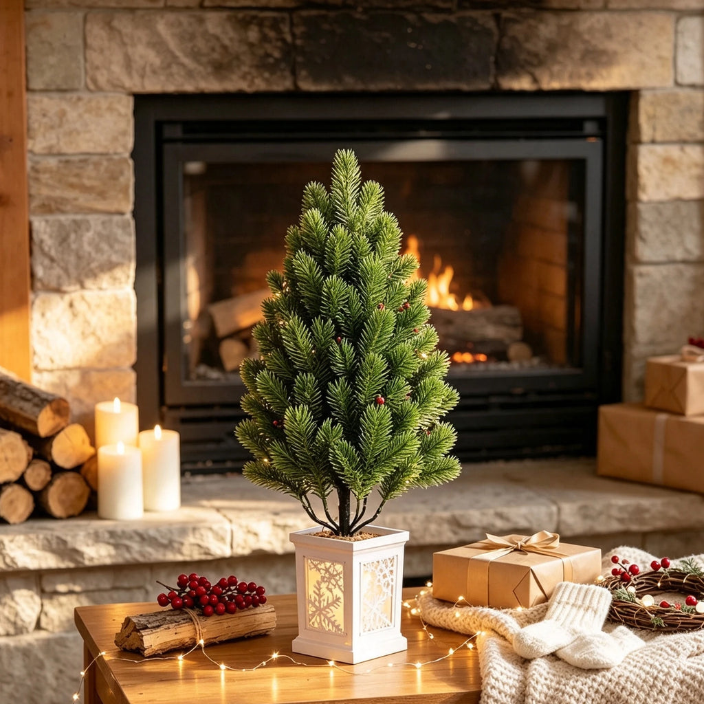 Artificial Christmas Pine Vine Wall Hanging Decor – 1/3pcs Artificial Plant Decor Babs