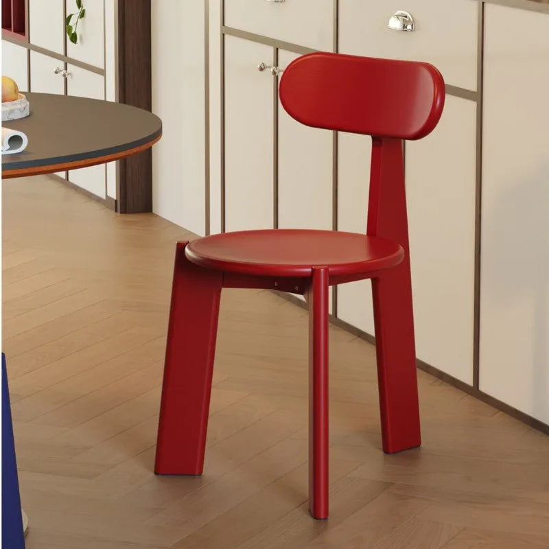 Modern Solid Pine Wood Dining Chair – Minimalist Style Wooden Dining Chair Babs