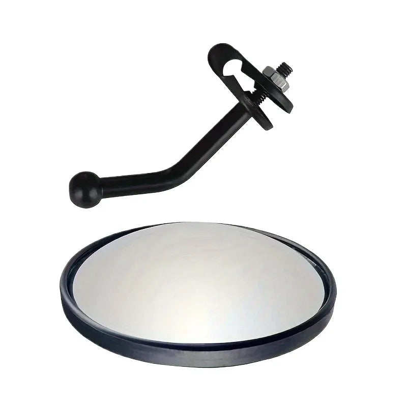 Truck & Tricycle Reversing Convex Mirror with Rod | Auxiliary View Auxiliary Reversing Mirror Babs
