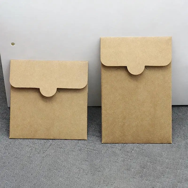 Thickened Square Kraft Paper Bags – Eco Envelopes 10pk Kraft Paper Bags Babs