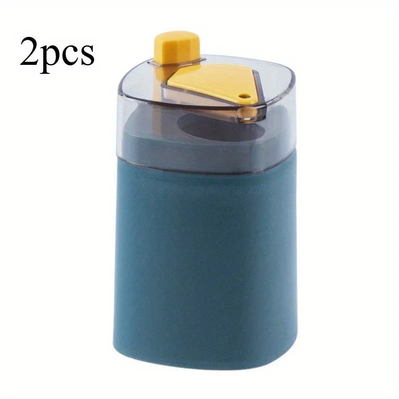 2-Pack Auto Pop-Up Toothpick Dispenser Box – Portable Toothpick Dispenser Babs Blue