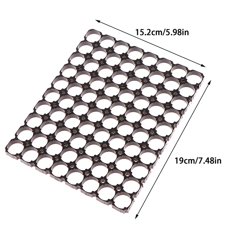 18650 Battery Holder Bracket – Spliceable Modular ABS Storage Battery Holder Bracket Babs