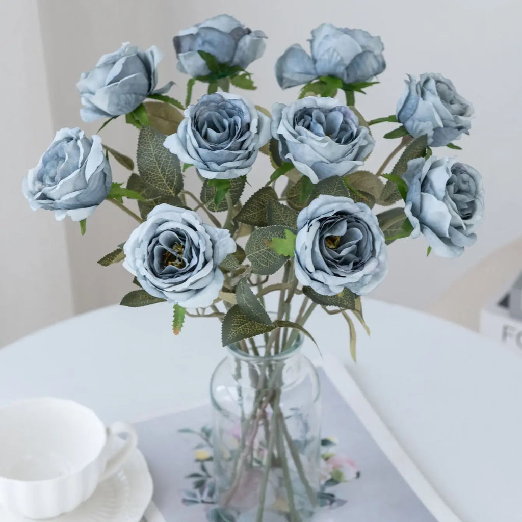 Silk Rose Artificial Flowers – Wedding, Home & Garden Decor Artificial Silk Flowers Babs
