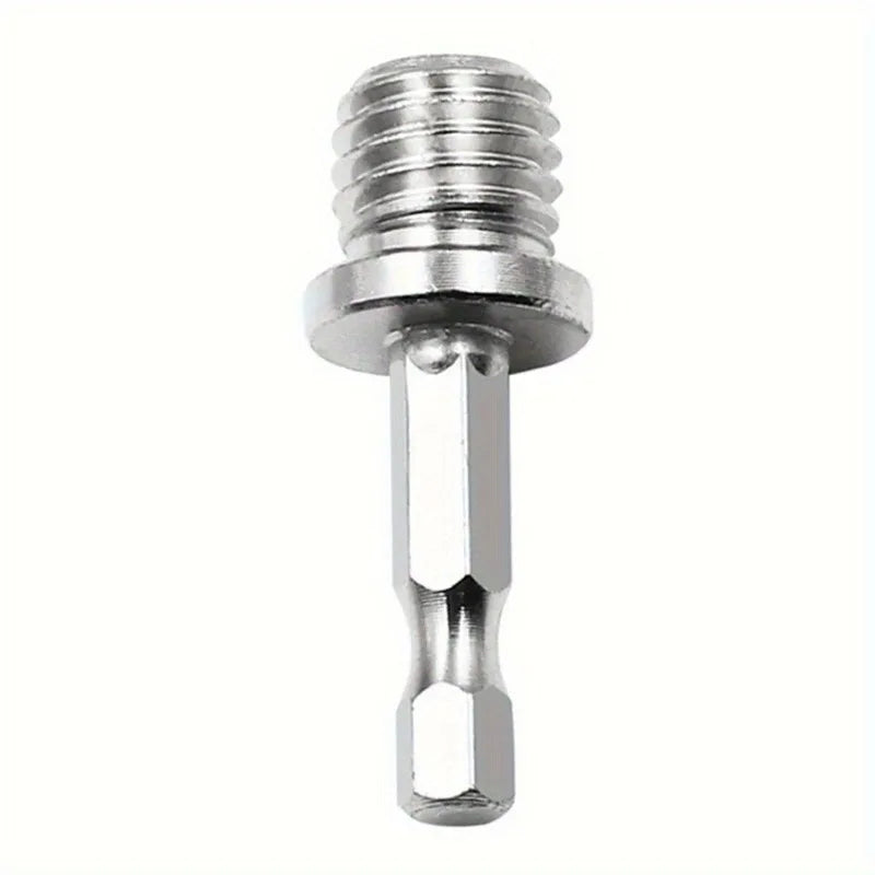 1/4" Hex Shank M14 Drill Adapter for Angle Grinder – 10 Pack Drill Adapter Babs