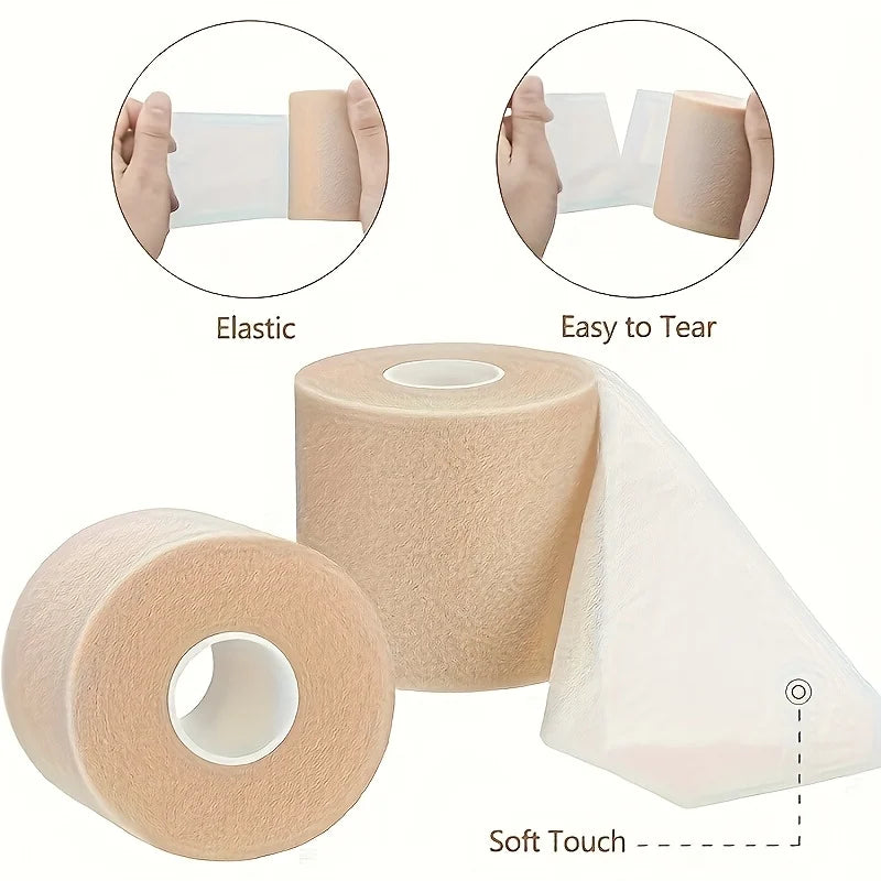 Sports Protection Tape – Breathable, No-Residue (3 Rolls) Athletic Support Tape Babs