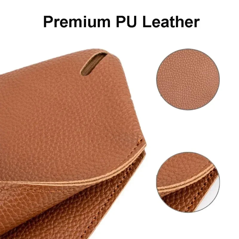 PU Leather Square Tissue Box Holder – Modern Decorative Cover Tissue Box Holder Babs