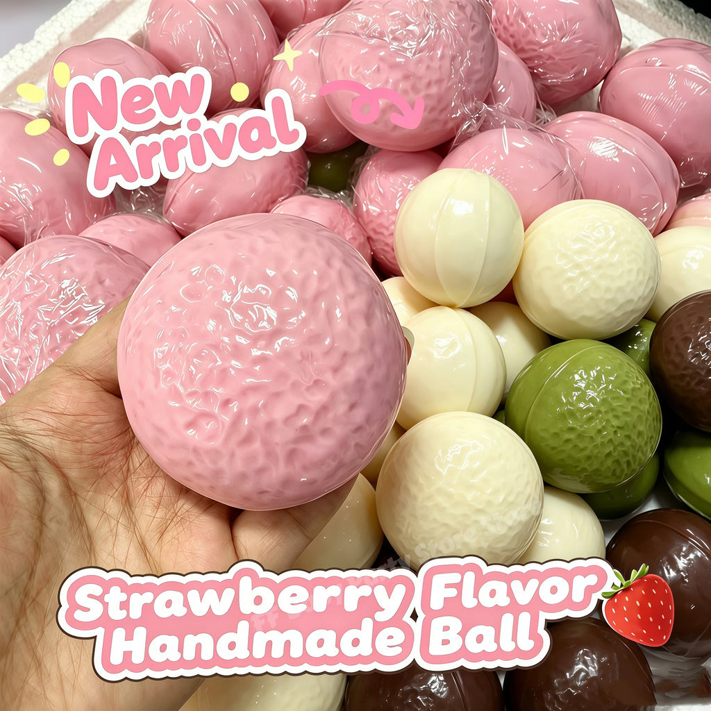 Chocolate Pie Squishy Fidget Ball – ASMR Crunchy Squeeze Toy Fidget Squeeze Toy Babs