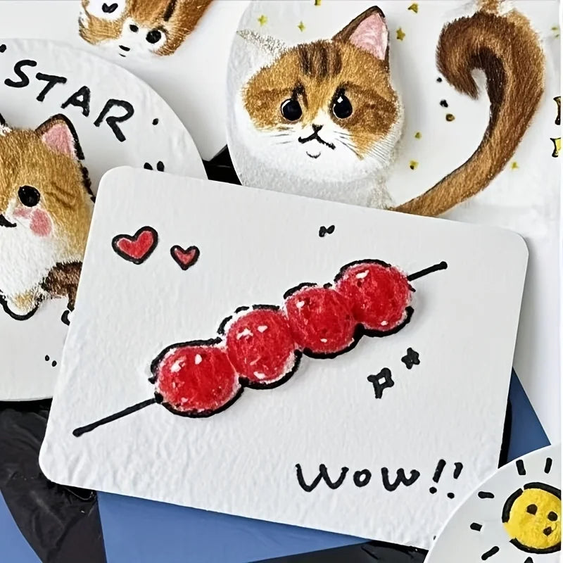 20pcs 3D Round Foam Explosion Board Paper – DIY Art Craft DIY Craft Paper Babs