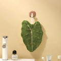Double-Layer Leaf Hand Towel – Quick-Dry Hanging Cloth Hanging Hand Towel Babs 01
