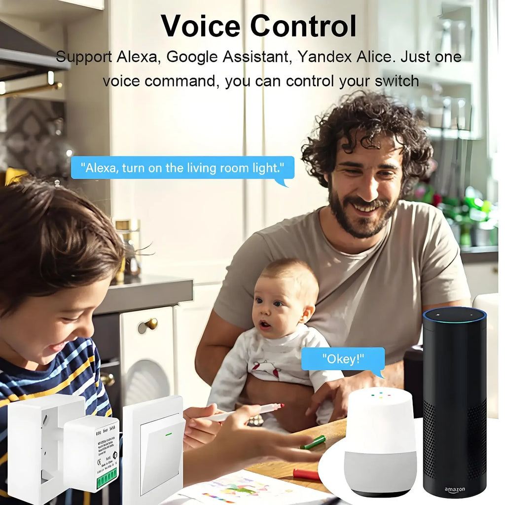 16A Tuya Zigbee 3.0 Mini Smart Switch – Alexa & Google Home Smart Home Switch Babs