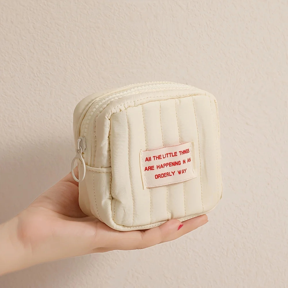 Cute Sanitary Pad Pouch – Period Bag & Tampon Holder for Purse Period Storage Pouch Babs