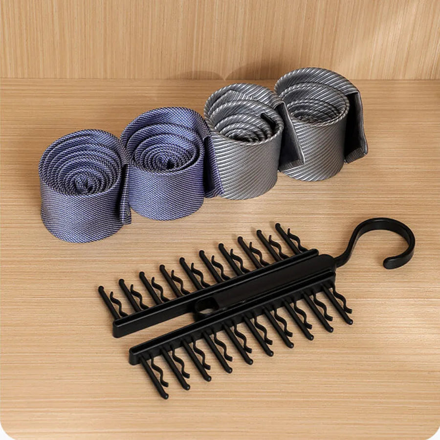 U-Shape Tie Scarf & Belt Organizer Rack | Multi-Use Holder Tie & Scarf Organizer Babs