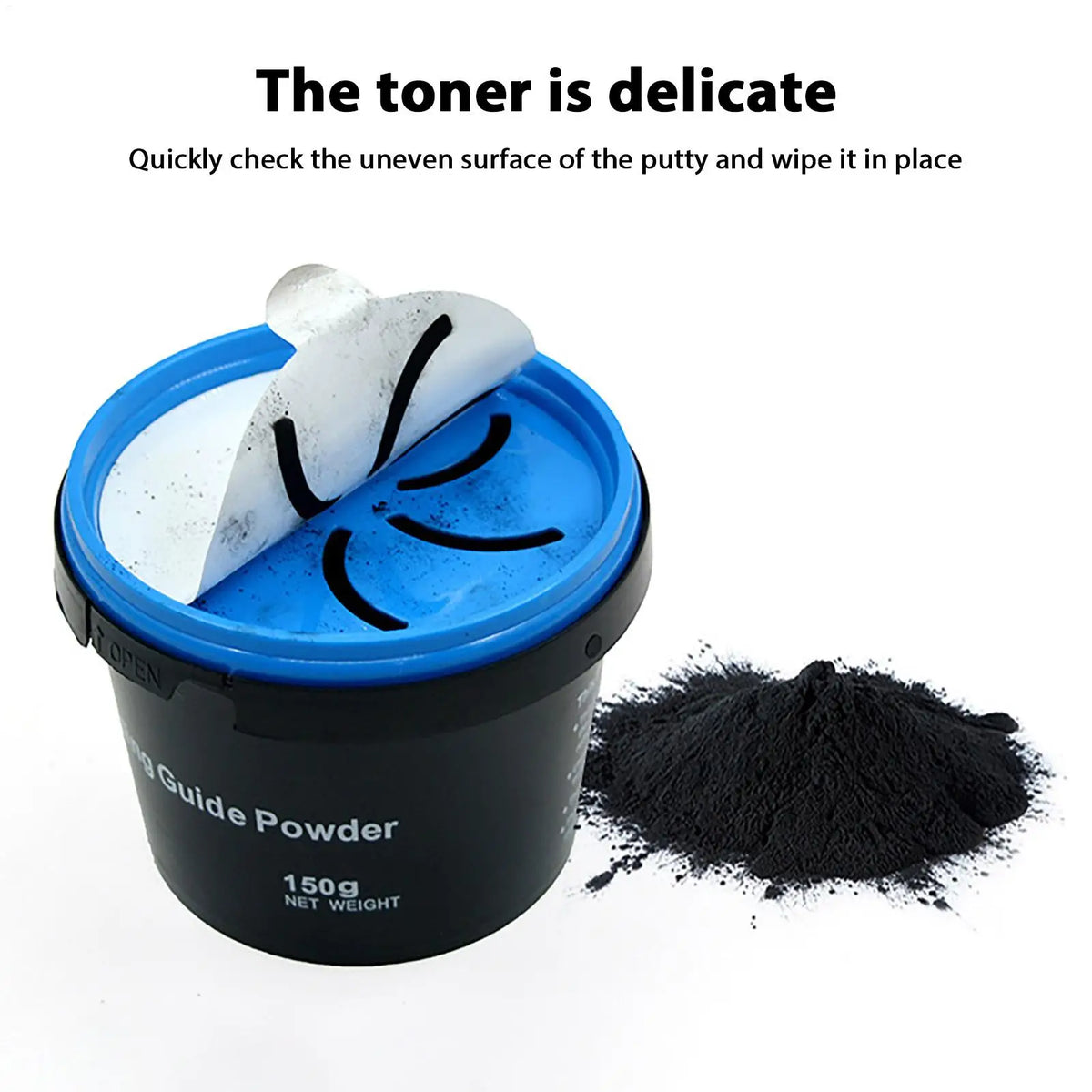 Dry Black Sanding Guide Coat Powder 150g – Auto Body Tool Auto Body Guide Coat Babs