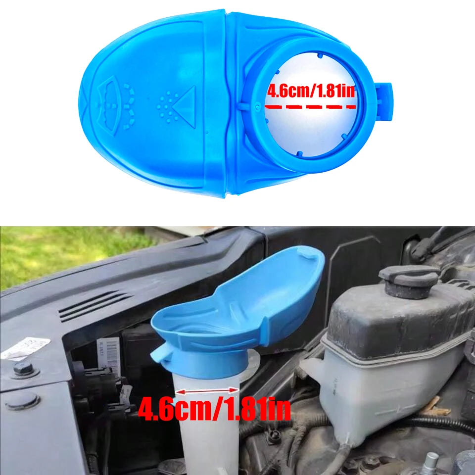Universal Washer Fluid Reservoir Cap & Funnel | VW Audi SEAT Washer Reservoir Cap Babs