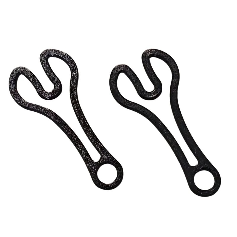 2Pcs Shopping Cart Token Keychain – Reusable Trolley Coin Tool Trolley Token Keychain Babs black2pcs