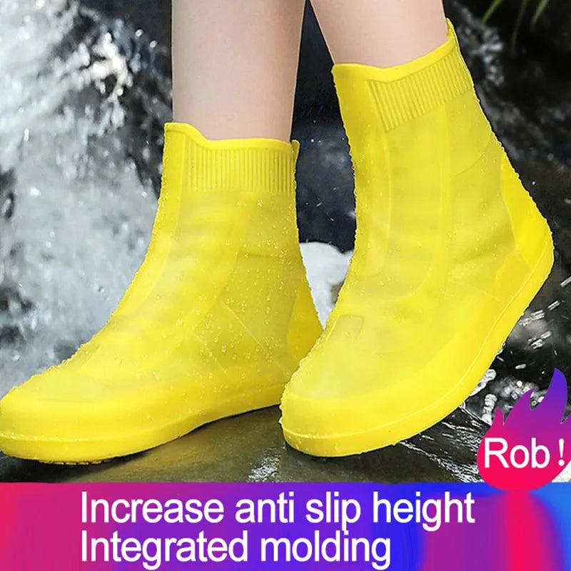 Reusable Silicone Waterproof Shoe Covers | Rain Protectors Waterproof Shoe Covers Babs