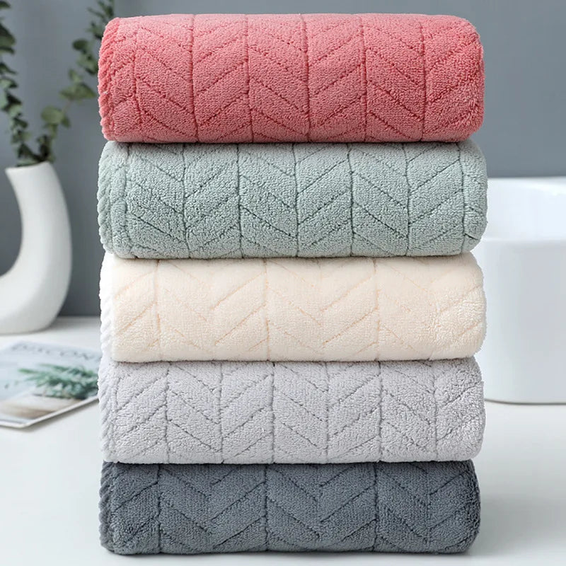 Thickened Coral Velvet Quick-Dry Face & Bath Towel Bath & Face Towel Babs