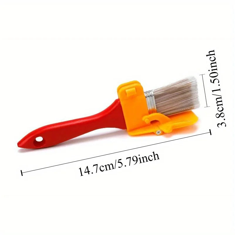 Edging Color Separation Paint Brush – Wooden Handle Tool Paint Brush Babs 1pc