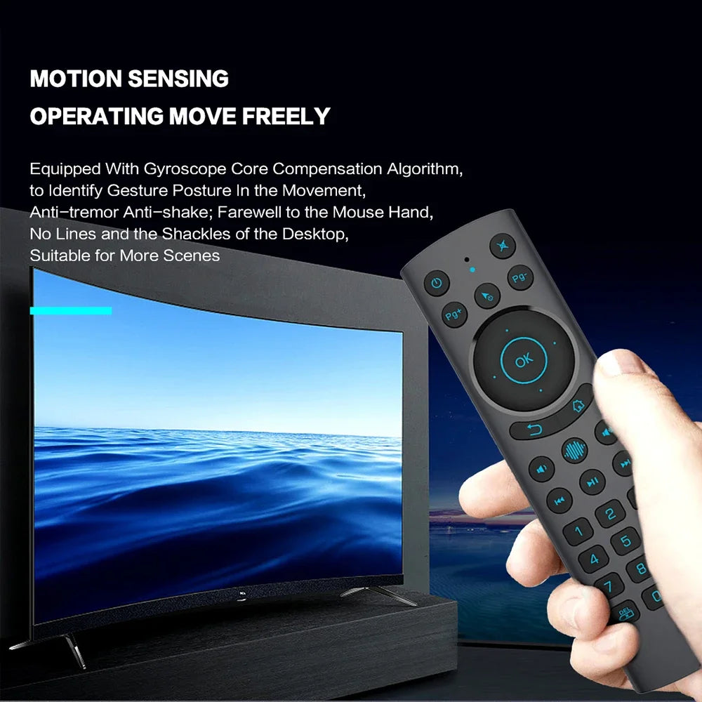 KEBIDUMEI G20S Pro BT Voice Air Mouse Remote | 2.4G Wireless Air Mouse Remote Babs