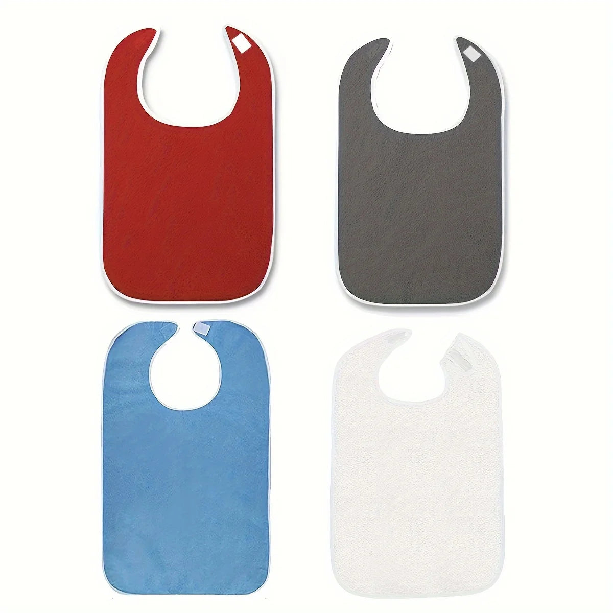 Stain-Resistant Adult Bib for Men & Women | Senior Mealtime Adult Dining Bib Babs