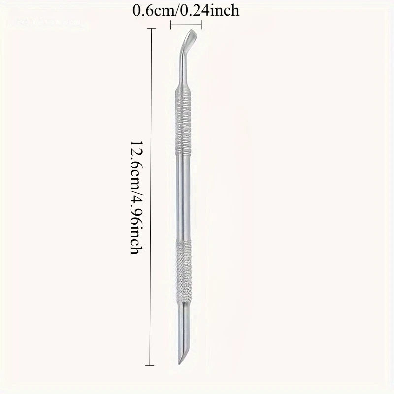 Double-Headed Cuticle Pusher & Remover – Manicure Tool Cuticle Pusher Tool Babs