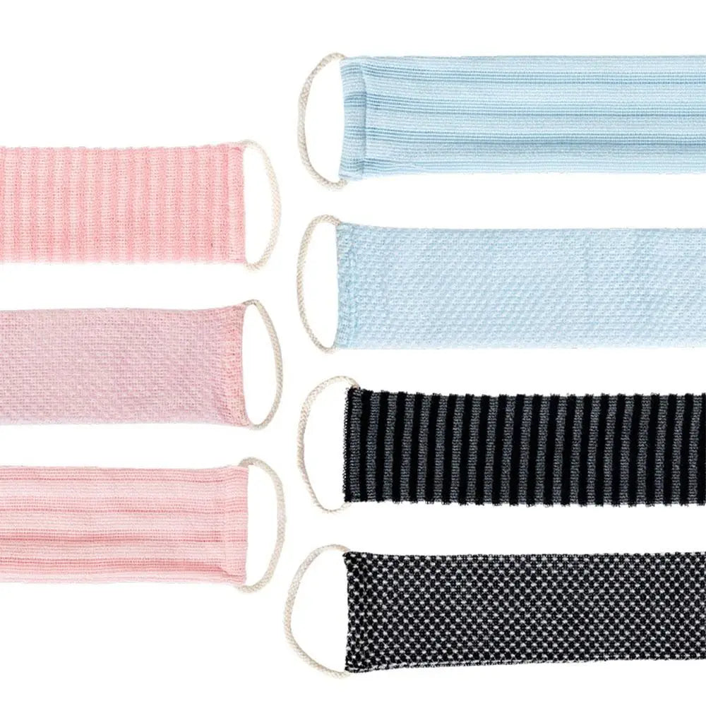 Exfoliating Back Scrubber & Bath Towel Set with Bath Flower Bath Scrubber Set Babs