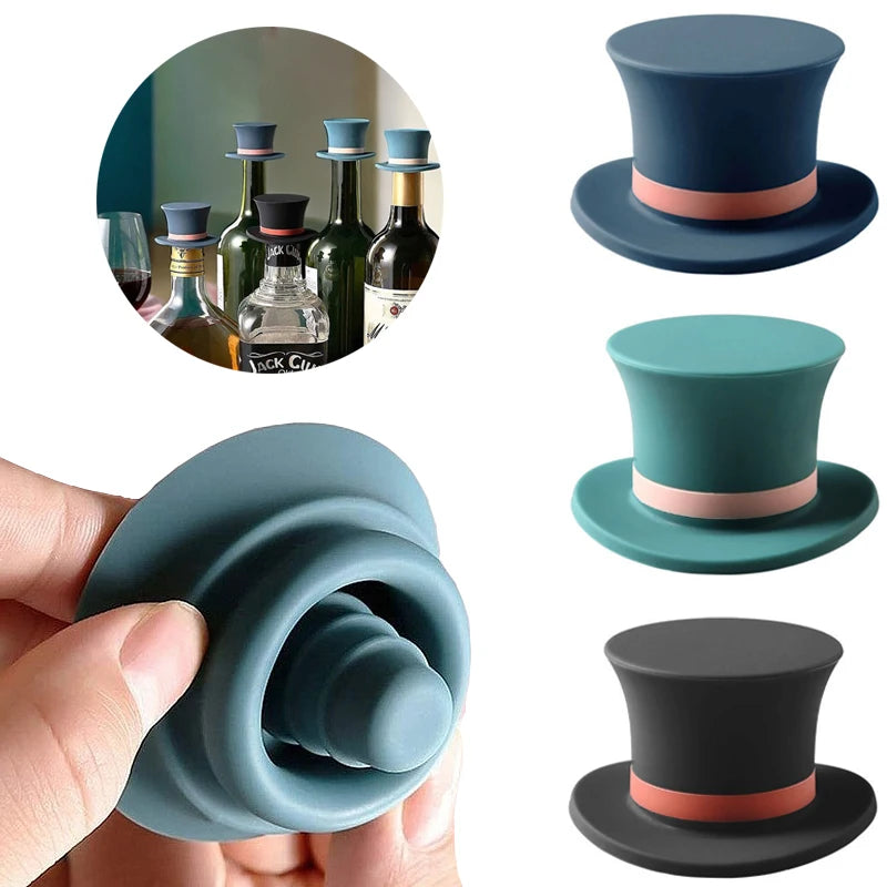 Silicone Wine & Olive Oil Bottle Stoppers – Eco-Friendly Silicone Bottle Stopper Babs
