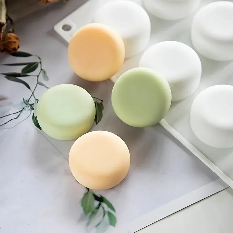 15-Cavity 3D Round Silicone Soap Molds | DIY Soap Making Silicone Soap Mold Babs