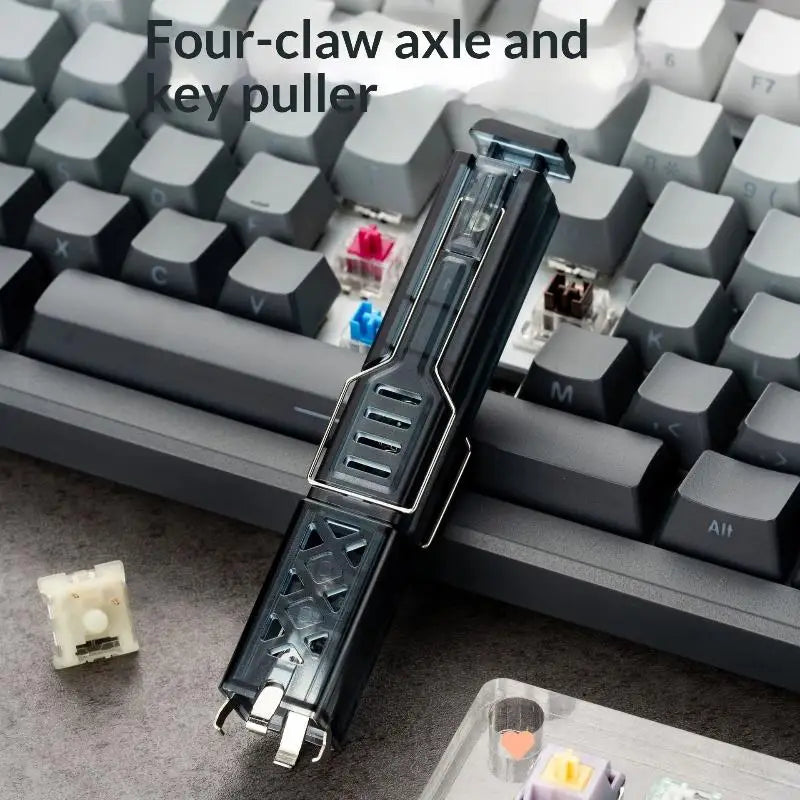 2-in-1 Keycap Puller & Switch Opener – Metal Keyboard Tool Kit Keyboard Tool Kit Babs
