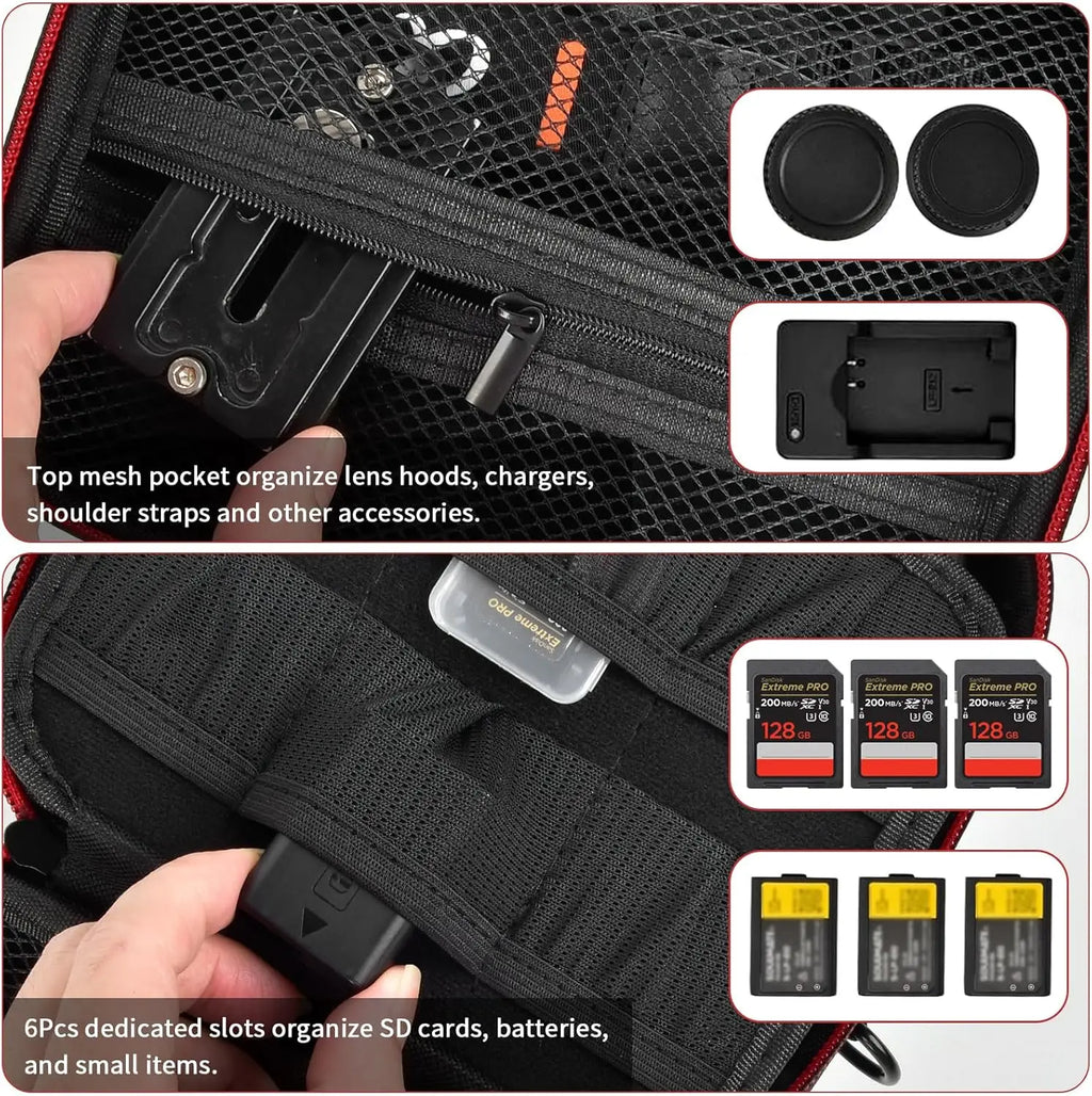 Hard Camera Case for Sony ZV-E10 A6400 A6000 – Paiyule Camera Case Bag Babs