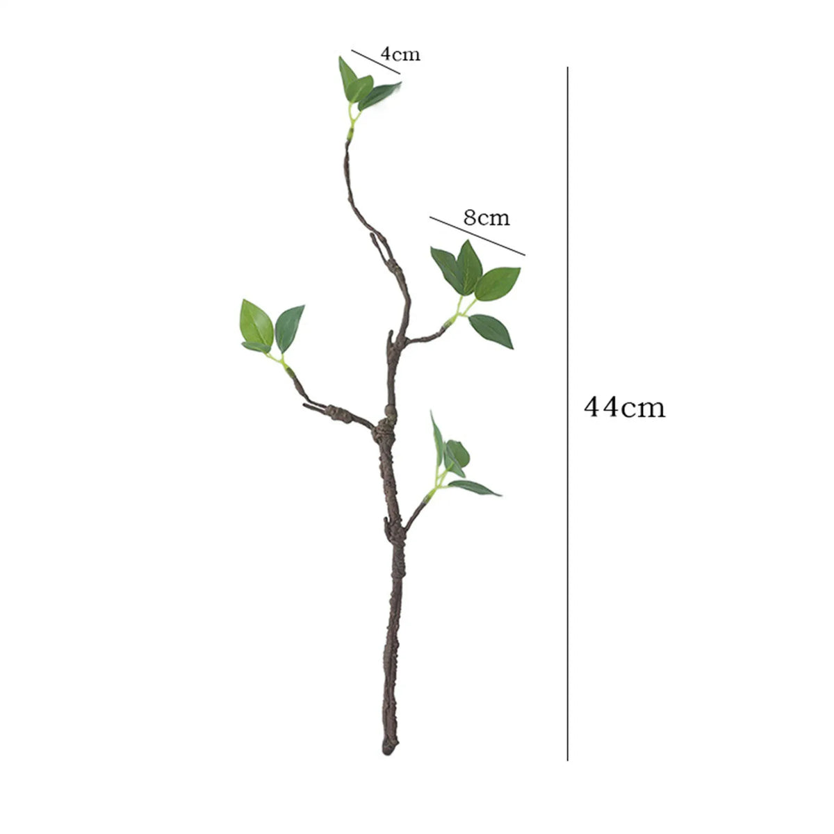 44CM Artificial Green Vine Branches Fake Plant Home Decor 1PC Artificial Vine Decor Babs